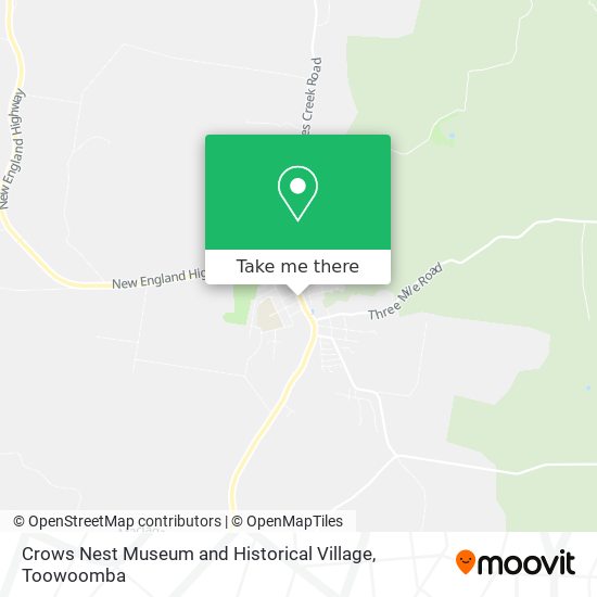 Crows Nest Museum and Historical Village map