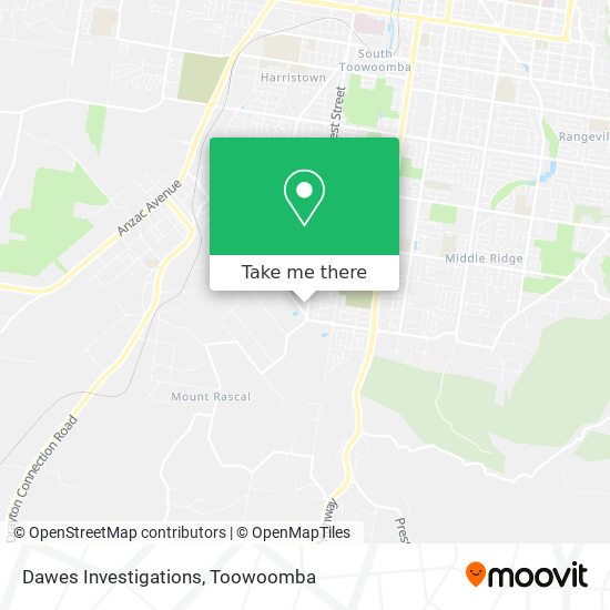 Dawes Investigations map