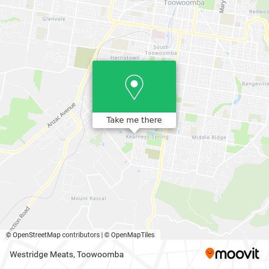 Westridge Meats map