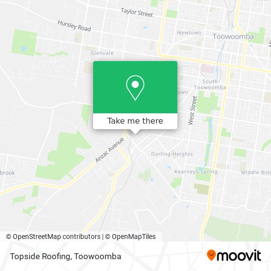 Topside Roofing map