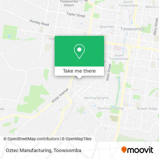 Oztec Manufacturing map
