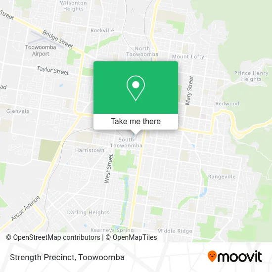 Mapa Strength Precinct
