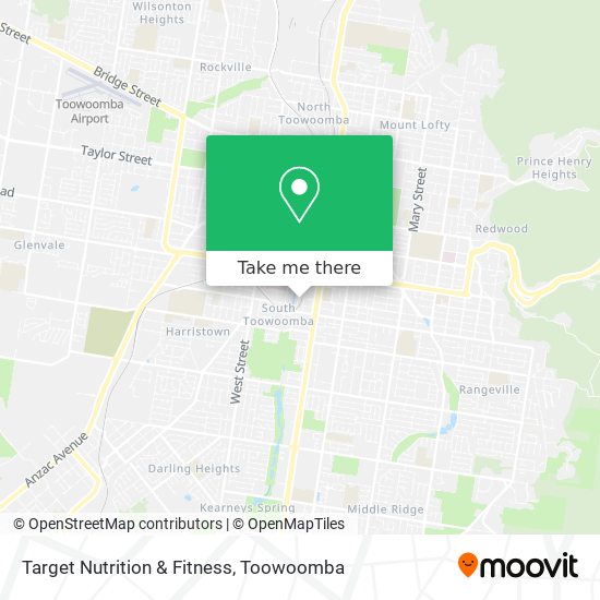 Target Nutrition & Fitness map