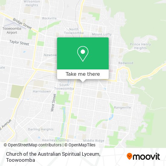 Church of the Australian Spiritual Lyceum map