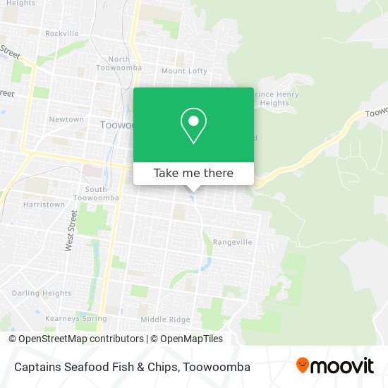 Captains Seafood Fish & Chips map