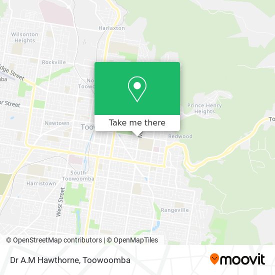 Dr A.M Hawthorne map