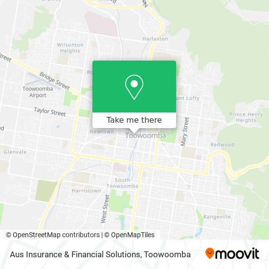 Aus Insurance & Financial Solutions map