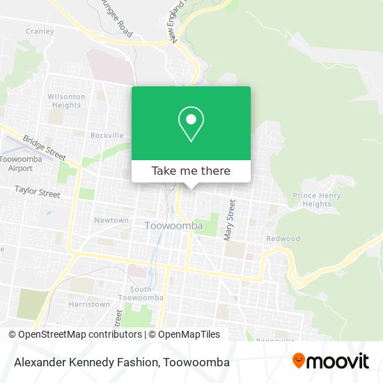 Alexander Kennedy Fashion map