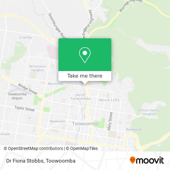 Dr Fiona Stobbs map