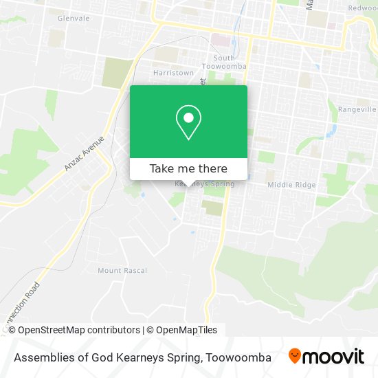 Assemblies of God Kearneys Spring map