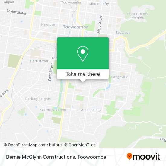 Bernie McGlynn Constructions map