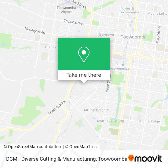 DCM - Diverse Cutting & Manufacturing map
