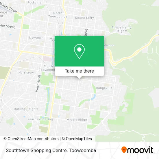 Southtown Shopping Centre map