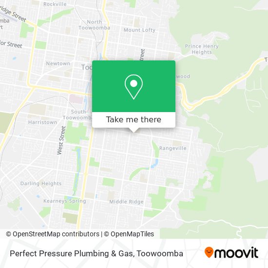 Mapa Perfect Pressure Plumbing & Gas