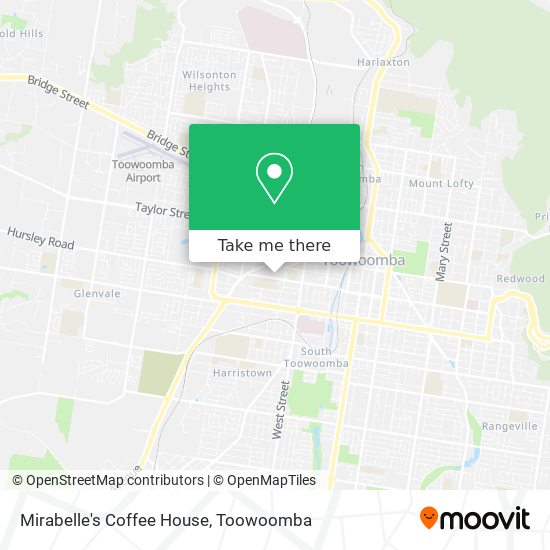 Mirabelle's Coffee House map