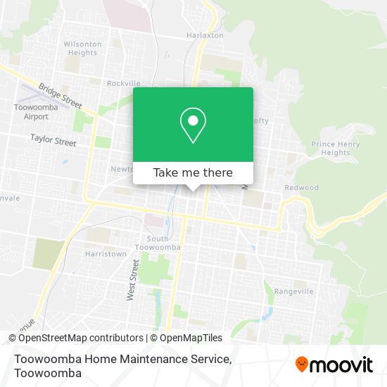 Toowoomba Home Maintenance Service map