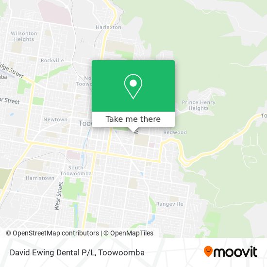 David Ewing Dental P/L map