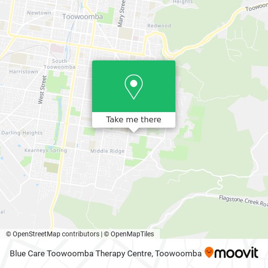 Blue Care Toowoomba Therapy Centre map