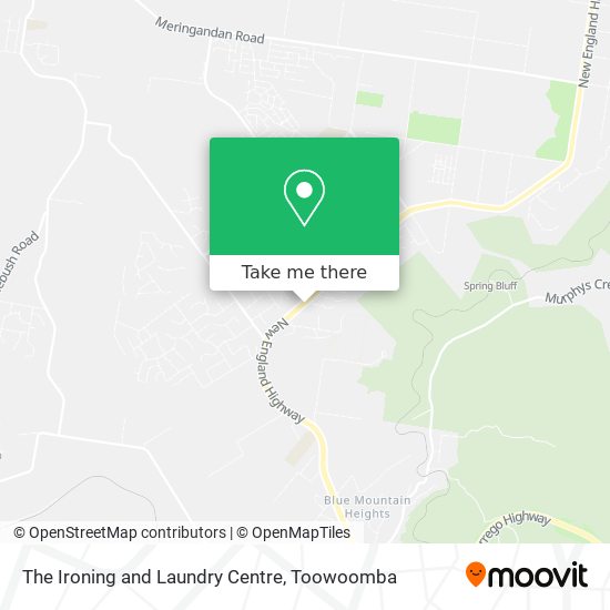 The Ironing and Laundry Centre map