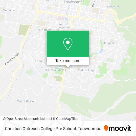 Christian Outreach College Pre School map