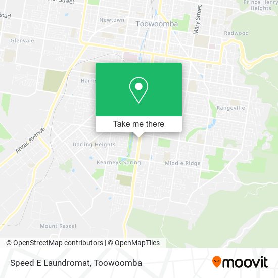 Speed E Laundromat map