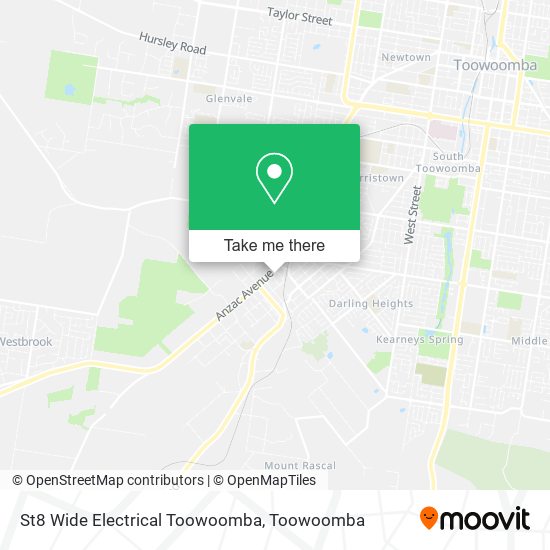 Mapa St8 Wide Electrical Toowoomba