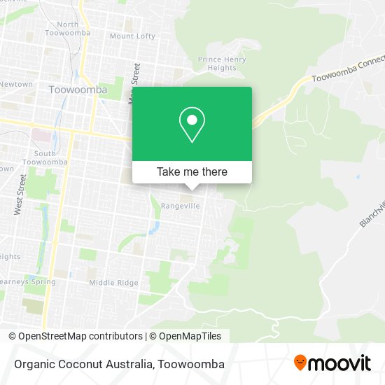 Organic Coconut Australia map