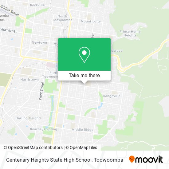 Centenary Heights State High School map