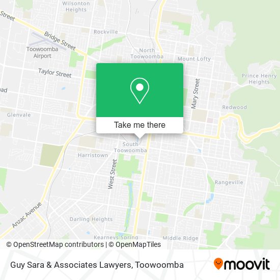 Guy Sara & Associates Lawyers map