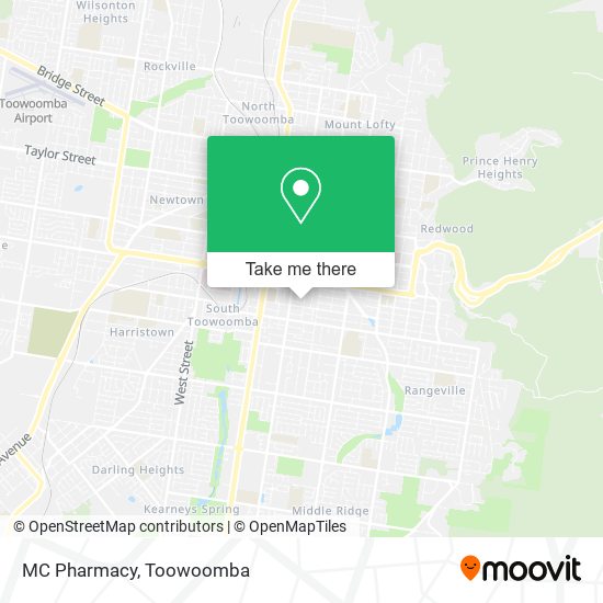 Mapa MC Pharmacy
