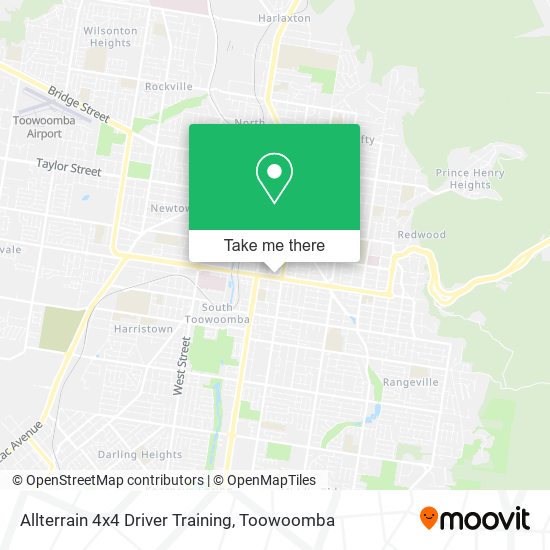 Mapa Allterrain 4x4 Driver Training