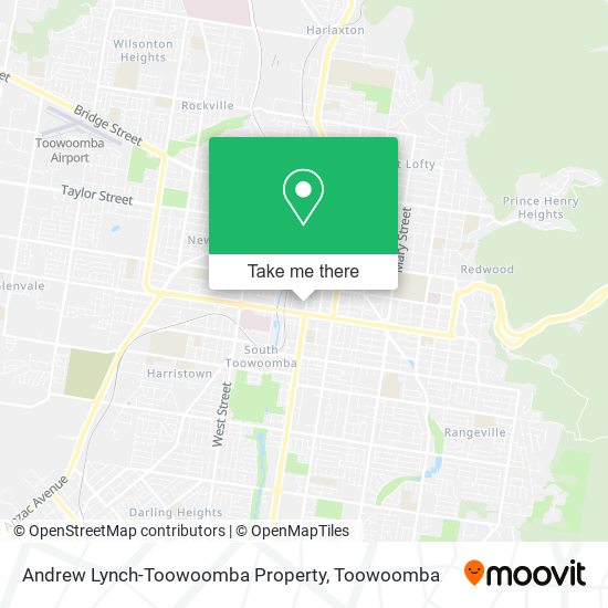 Andrew Lynch-Toowoomba Property map