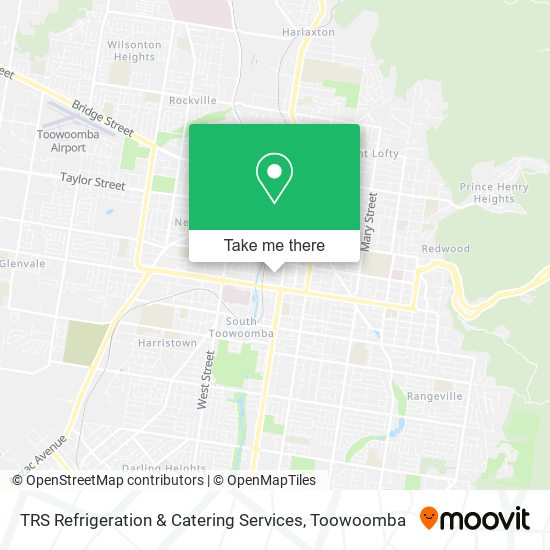 TRS Refrigeration & Catering Services map