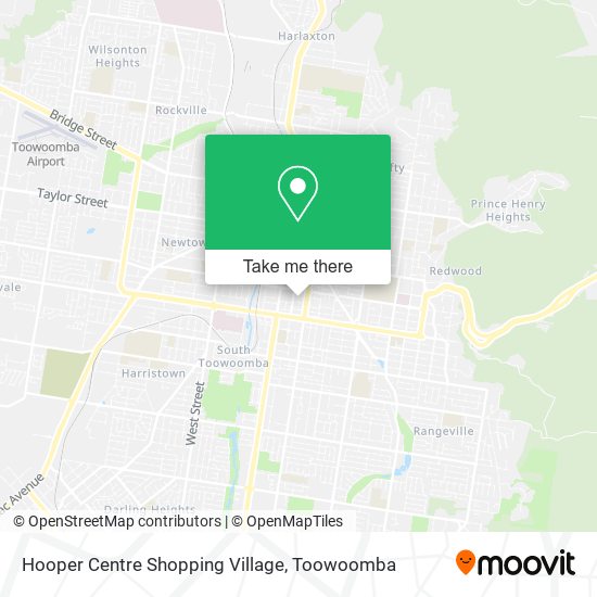 Mapa Hooper Centre Shopping Village