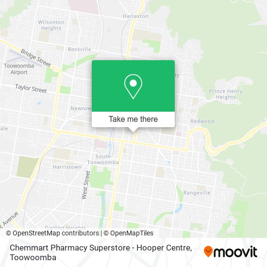 Chemmart Pharmacy Superstore - Hooper Centre map