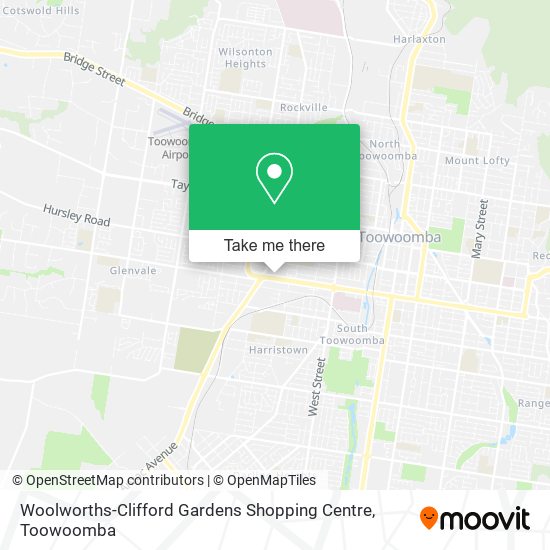Woolworths-Clifford Gardens Shopping Centre map