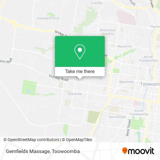 Gemfields Massage map