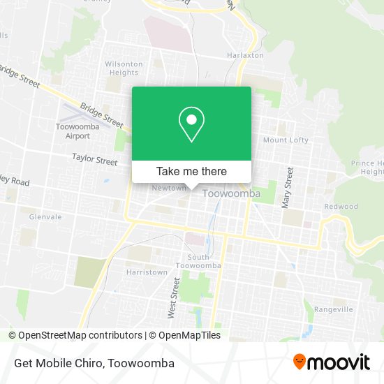 Get Mobile Chiro map