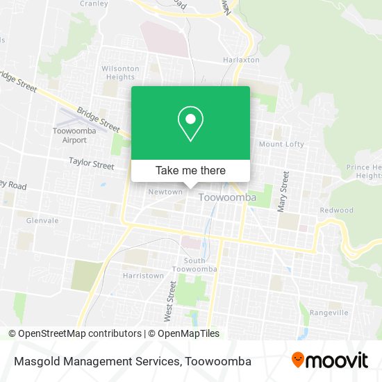 Masgold Management Services map