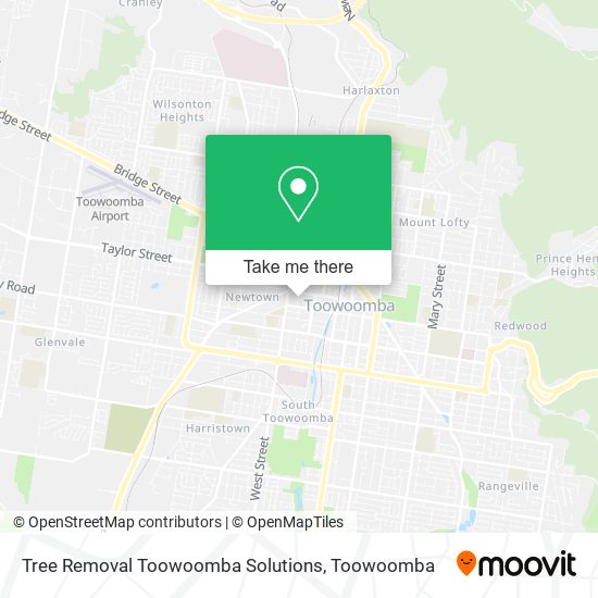 Tree Removal Toowoomba Solutions map