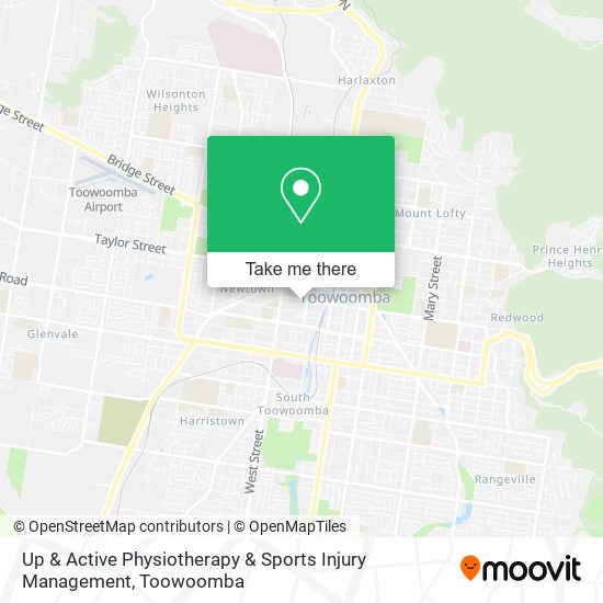 Up & Active Physiotherapy & Sports Injury Management map
