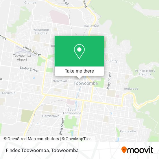 Findex Toowoomba map