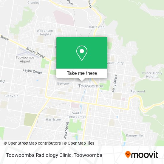 Toowoomba Radiology Clinic map
