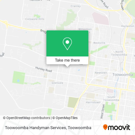 Toowoomba Handyman Services map