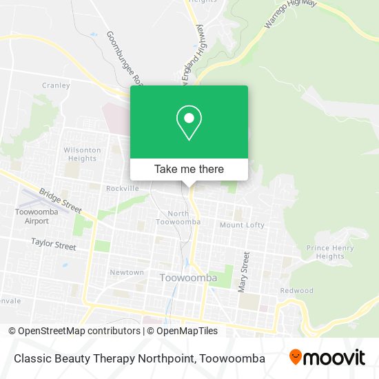 Classic Beauty Therapy Northpoint map