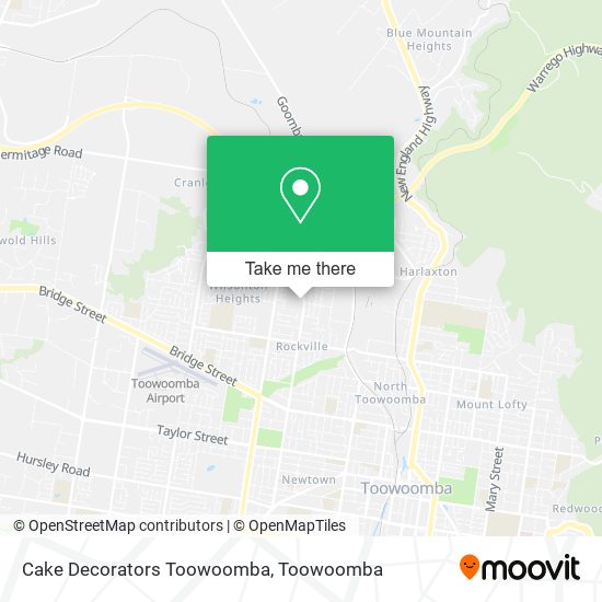 Mapa Cake Decorators Toowoomba