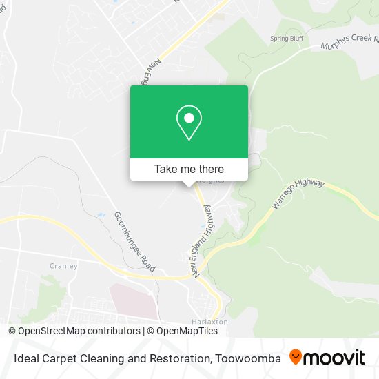 Ideal Carpet Cleaning and Restoration map