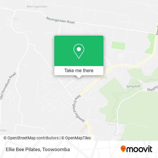 Ellie Bee Pilates map