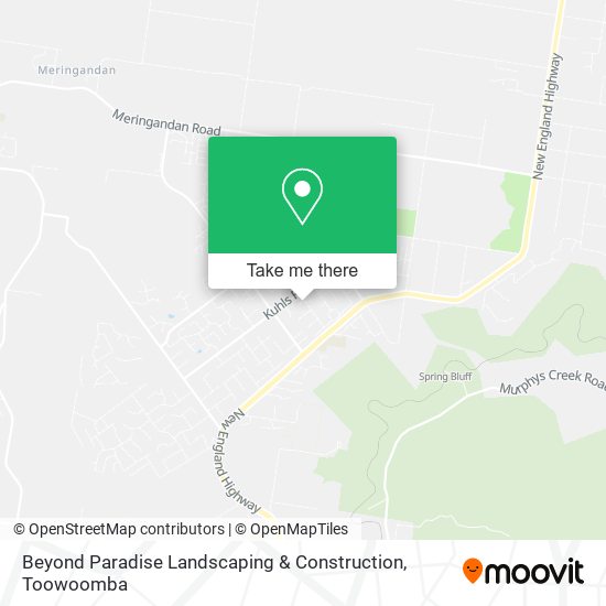 Beyond Paradise Landscaping & Construction map