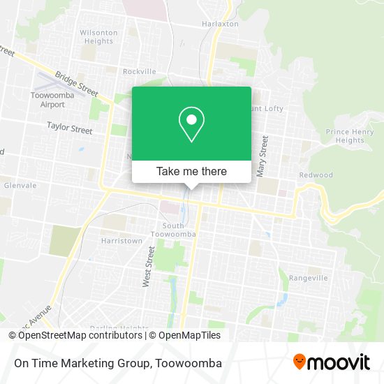 On Time Marketing Group map